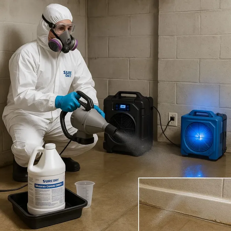 Sanitization and Odor Removal process in Saint Bernard, OH