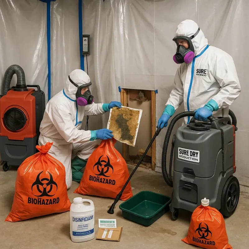 Contaminated Water Handling Protocols process in Saint Bernard, OH