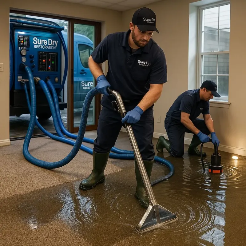 Water Extraction and Removal process in Saint Bernard, OH